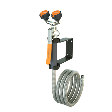 Lab Safety Body Shower Drench Eyewash and Face Wash Combination with Wall Mount