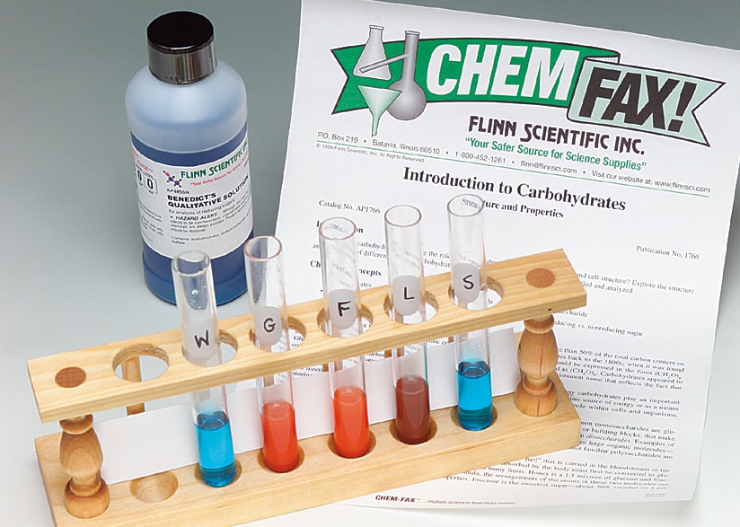 Introduction to Carbohydrates, Structure and Properties Biochemistry Laboratory Kit