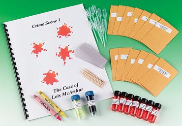 Crime Scene: A Forensics Investigation Laboratory Kit