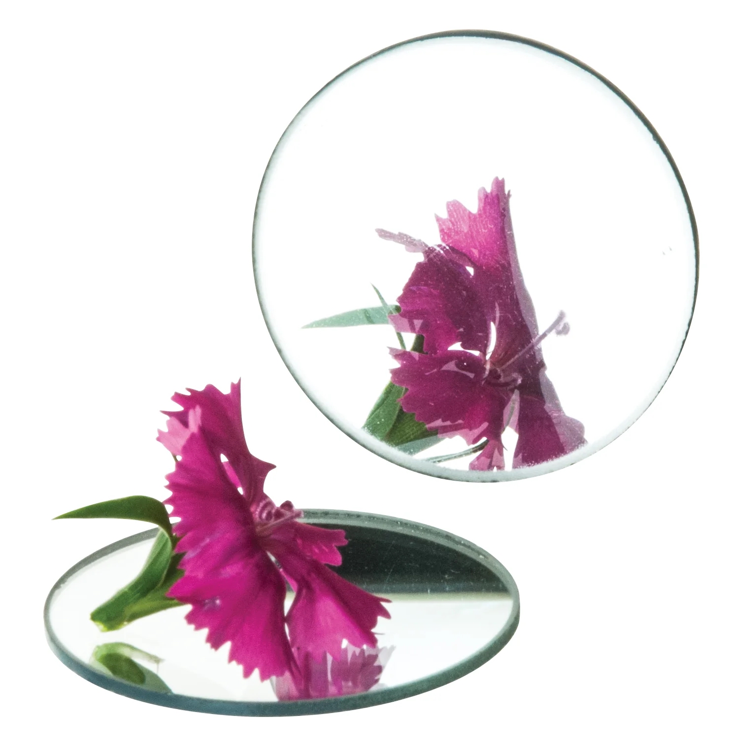 Flat Acrylic Mirror, 10 x 10 cm