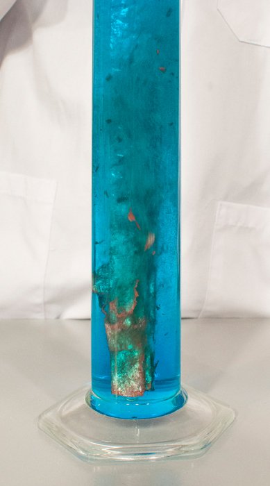 copper, aluminum, aluminum foil, cupric chloride, cupric sulfate