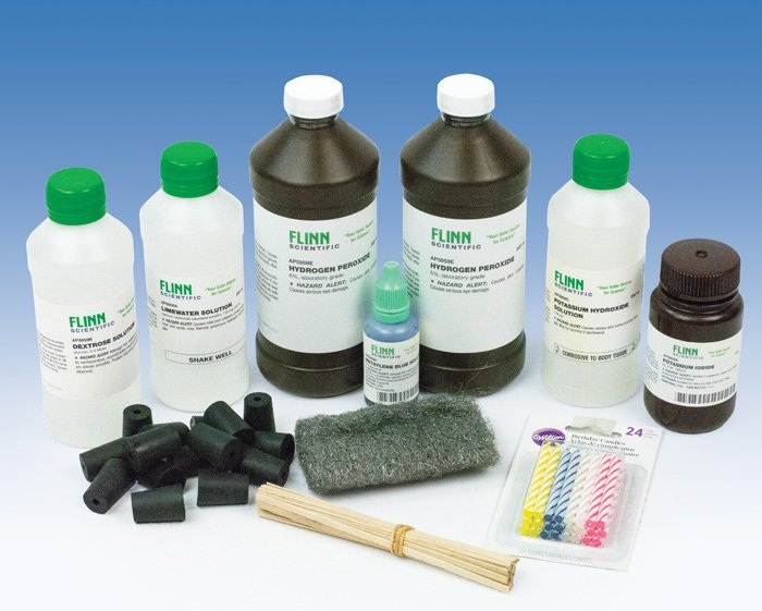 Oxygen, What a Flame! Chemistry Laboratory Kit