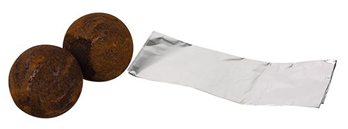 iron, aluminum, aluminum foil, rust