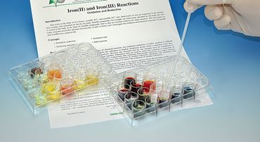 Iron(II) & Iron(III) Chemical Reactions Laboratory Kit