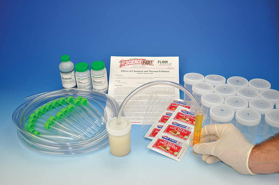 Effects of Chemical and Thermal Pollution Laboratory Kit for Environmental Science