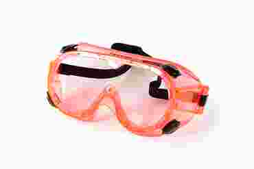 Economy Choice Chemical Splash Lab Safety PPE Chemical Splash Goggles, Pink