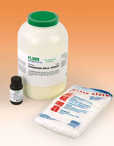 Cheese-Making Biochemistry Laboratory Kit for Consumer Science