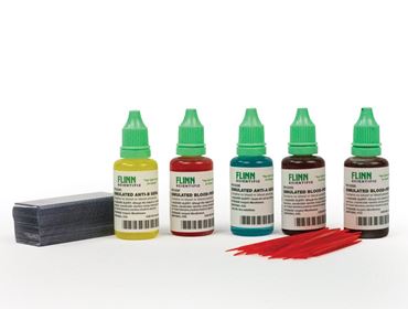 ABO Simulated Blood Typing Anatomy and Physiology Kit